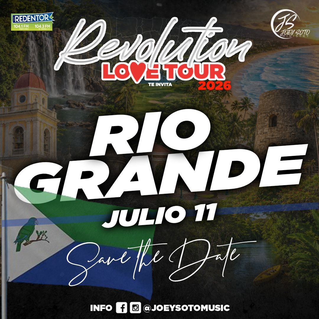 Revolution Love Tour Rio Grande 2026